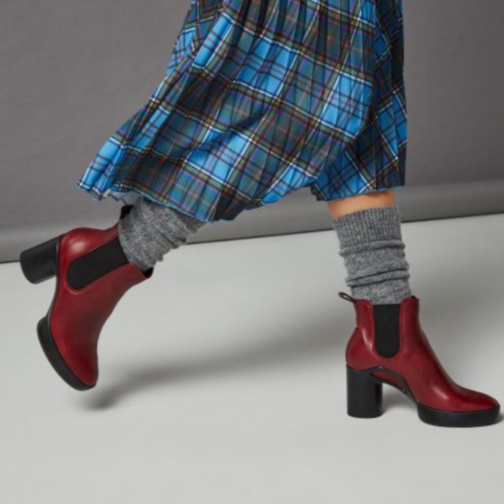 ECCO SHAPE SCULPTED MOTION 55 RED | WOMENS BOOTS